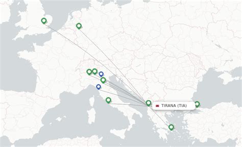 tirana flights from Hermes